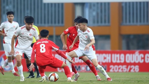 Giải bóng đá U19 QG – Cúp Modern 2026: Hà Tĩnh dội “mưa” bàn thắng!